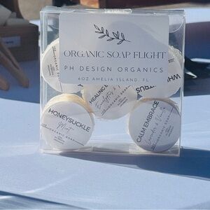 Handcrafted Organic Soap Discovery Set -‎ Natural, Vegan, Essential Oil Infused